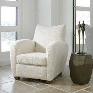 Teddy Accent Chair, Natural - compact accent chair for adding personality to any room | Image 3 | InSTYLE Home & Rugs