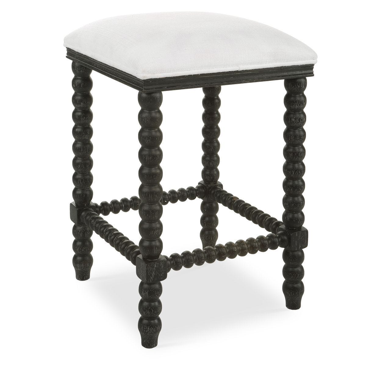 Pryce Counter Stool, Black - perfect for modern counters | Image 2 | InSTYLE Home & Rugs