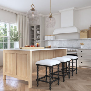 Pryce Counter Stool, Black - perfect for modern counters | Image 1 | InSTYLE Home & Rugs