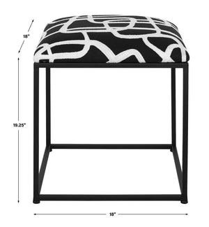 Twists and Turns Accent Stool - available in various heights | Image 5 | InSTYLE Home & Rugs
