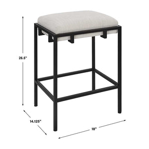 Paradox Counter Stool - perfect for modern counters | Image 6 | InSTYLE Home & Rugs