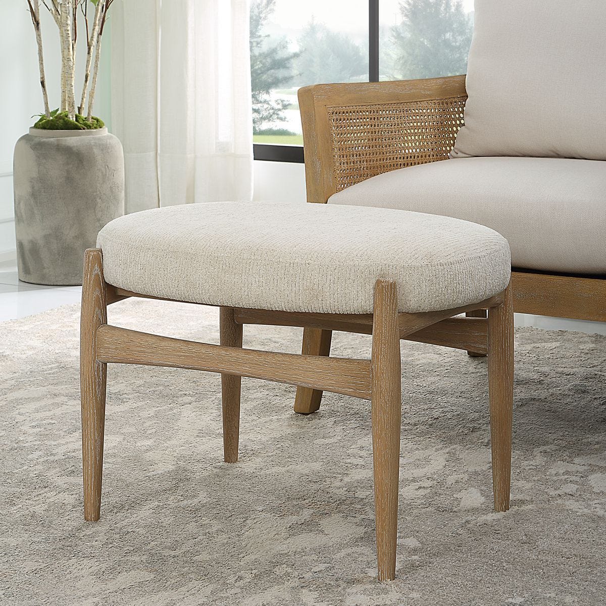 Acrobat Small Bench - durable bench with modern style | Image 1 | InSTYLE Home & Rugs