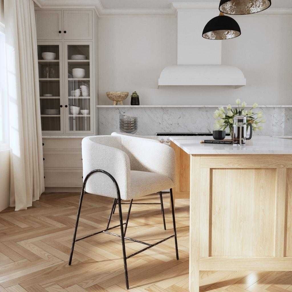Jacobsen Counter Stool, Gray - perfect for modern counters | Image 1 | InSTYLE Home & Rugs