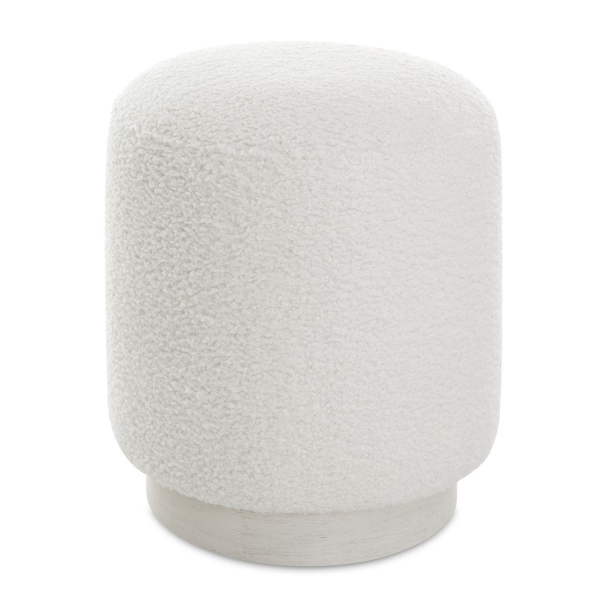 Avila Ottoman, White - perfect footrests with style | Image 2 | InSTYLE Home & Rugs