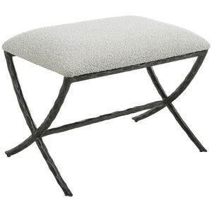 Brisby Small Bench - durable bench with modern style | Image 3 | InSTYLE Home & Rugs