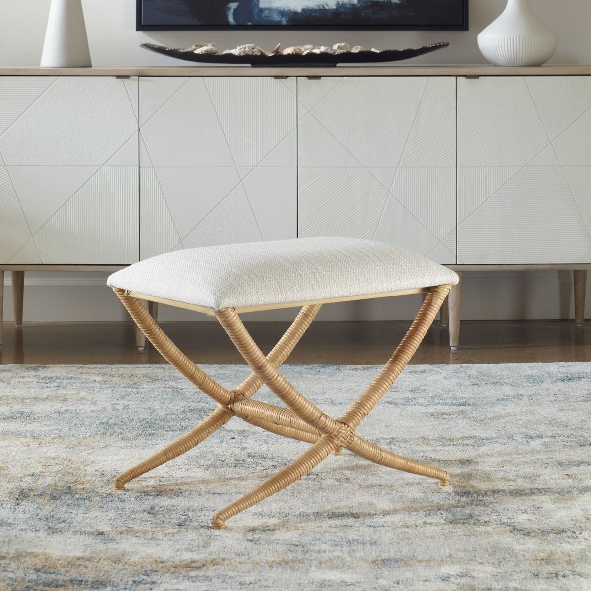 Expedition Small Bench - stylish bench for any space | Image 1 | InSTYLE Home & Rugs