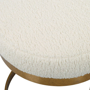 Infinity Bench, Gold - perfect for entryways or patios | Image 5 | InSTYLE Home & Rugs