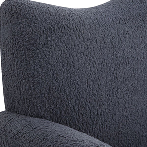 Teddy Accent Chair, Slate - compact accent chair for adding personality to any room | Image 6 | InSTYLE Home & Rugs