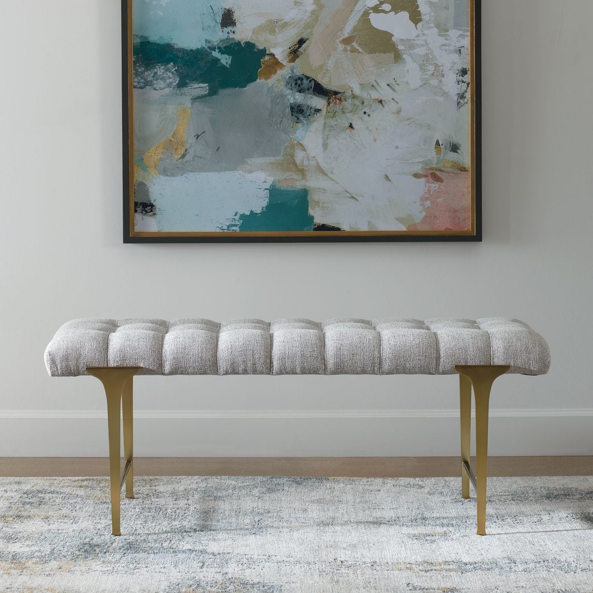 Imperial Bench - durable bench with modern style | Image 1 | InSTYLE Home & Rugs