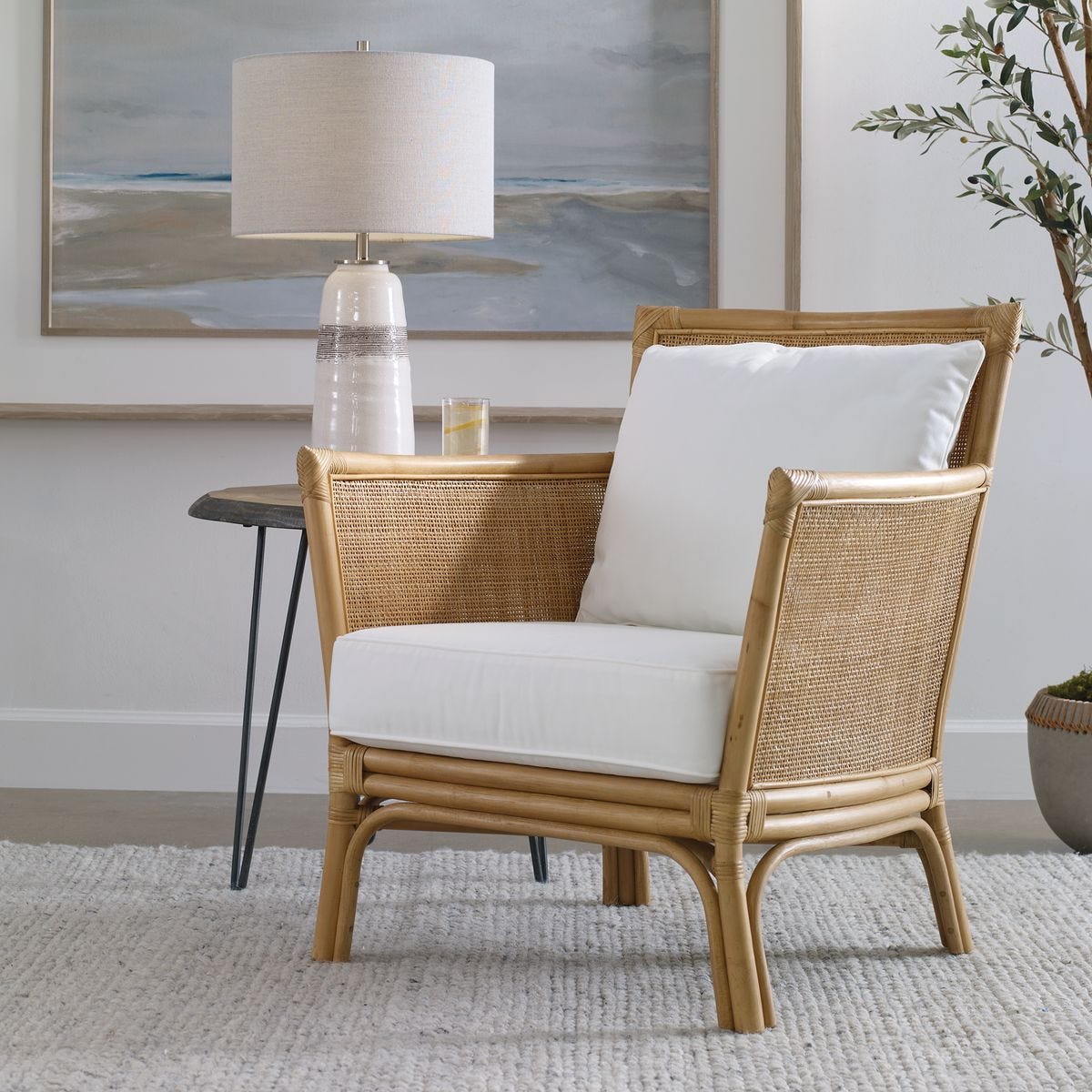 Pacific Accent Chair - stylish accent chair to elevate your living room decor | Image 1 | InSTYLE Home & Rugs