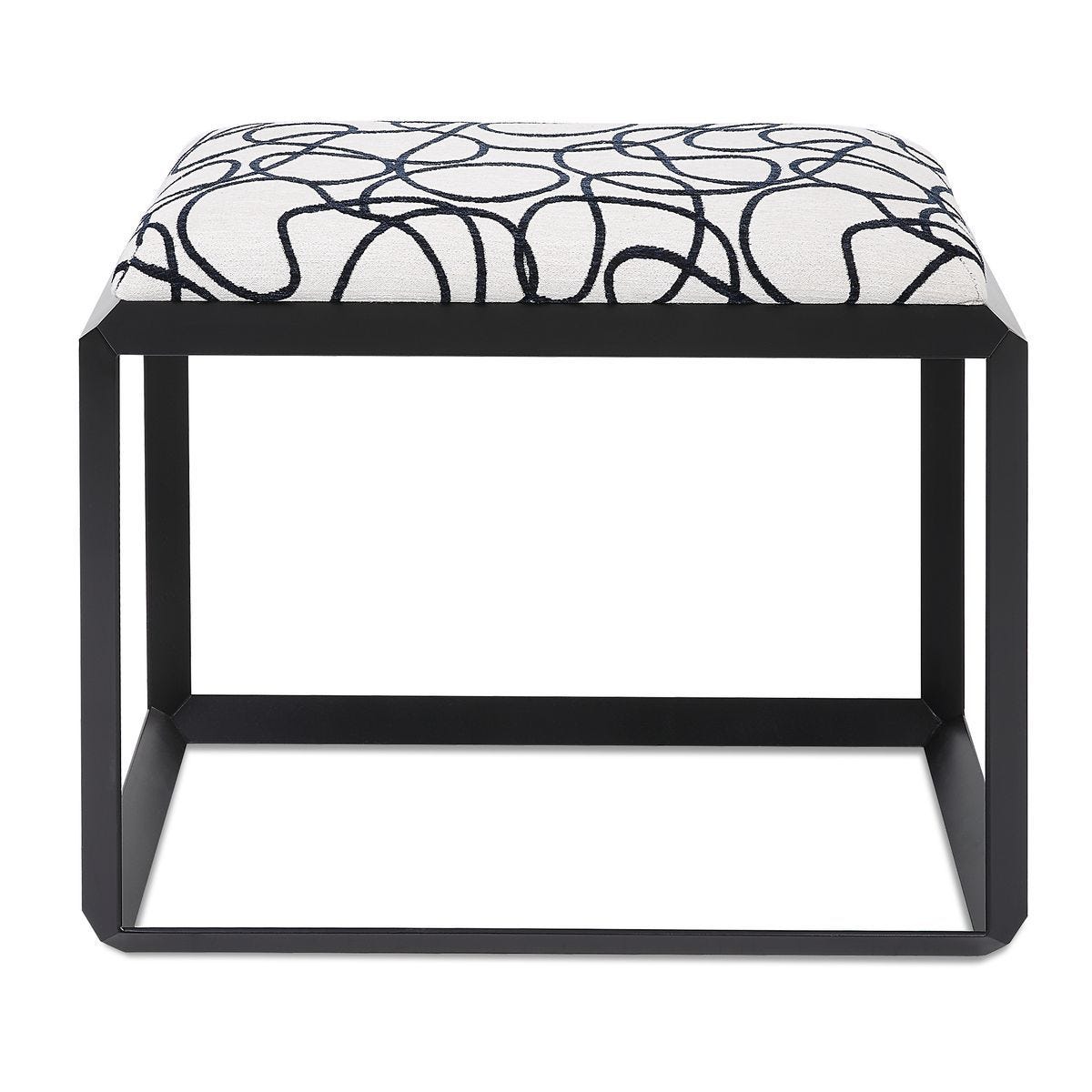 Curls Small Bench - perfect for entryways or patios | Image 2 | InSTYLE Home & Rugs