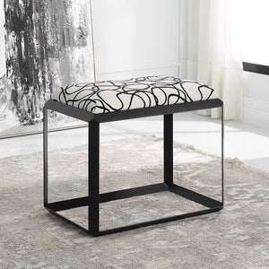 Curls Small Bench - perfect for entryways or patios | Image 1 | InSTYLE Home & Rugs