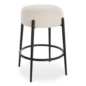 Arles Counter Stool, Black - ergonomic design for comfort | Image 2 | InSTYLE Home & Rugs