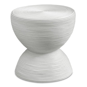 Bongo Side Table, White - perfect for holding drinks, lamps, and other essentials | Image 2 | InSTYLE Home & Rugs