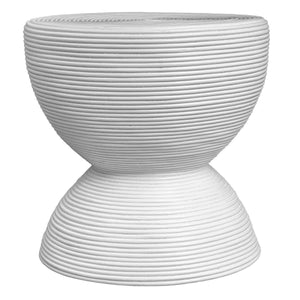 Bongo Side Table, White - perfect for holding drinks, lamps, and other essentials | Image 4 | InSTYLE Home & Rugs