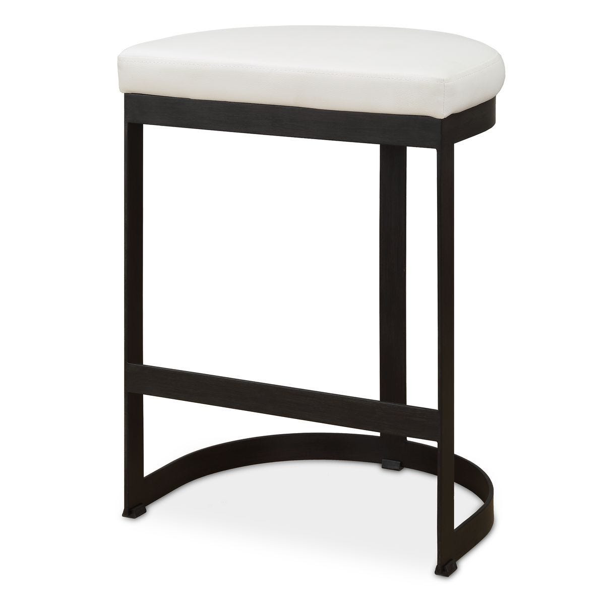 Ivanna Counter Stool, Black - ergonomic design for comfort | Image 2 | InSTYLE Home & Rugs