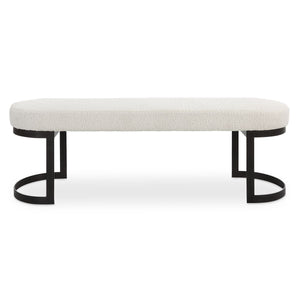 Infinity Bench, Black - stylish bench for any space | Image 2 | InSTYLE Home & Rugs