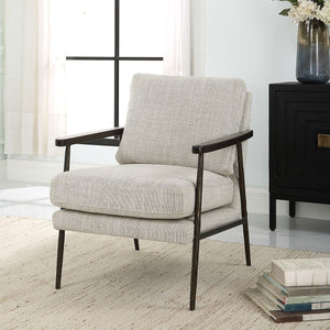 Sebastian Accent Chair - compact accent chair for adding personality to any room | Image 1 | InSTYLE Home & Rugs