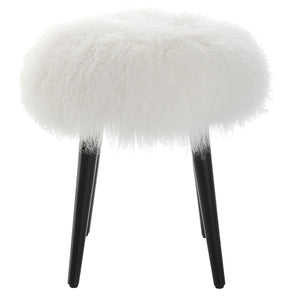 Wooly Accent Stool - available in various heights | Image 4 | InSTYLE Home & Rugs