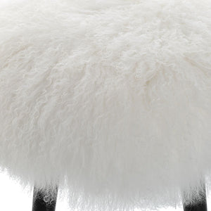 Wooly Accent Stool - available in various heights | Image 5 | InSTYLE Home & Rugs