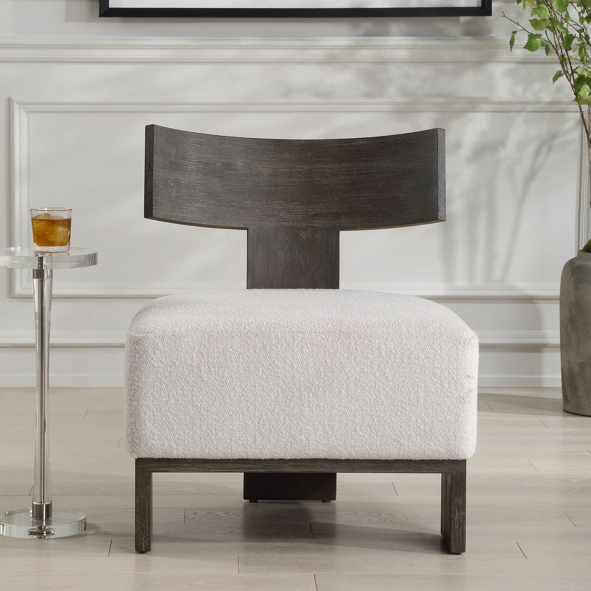 Finlay Accent Chair - compact accent chair for adding personality to any room | Image 1 | InSTYLE Home & Rugs