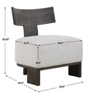 Finlay Accent Chair - compact accent chair for adding personality to any room | Image 9 | InSTYLE Home & Rugs