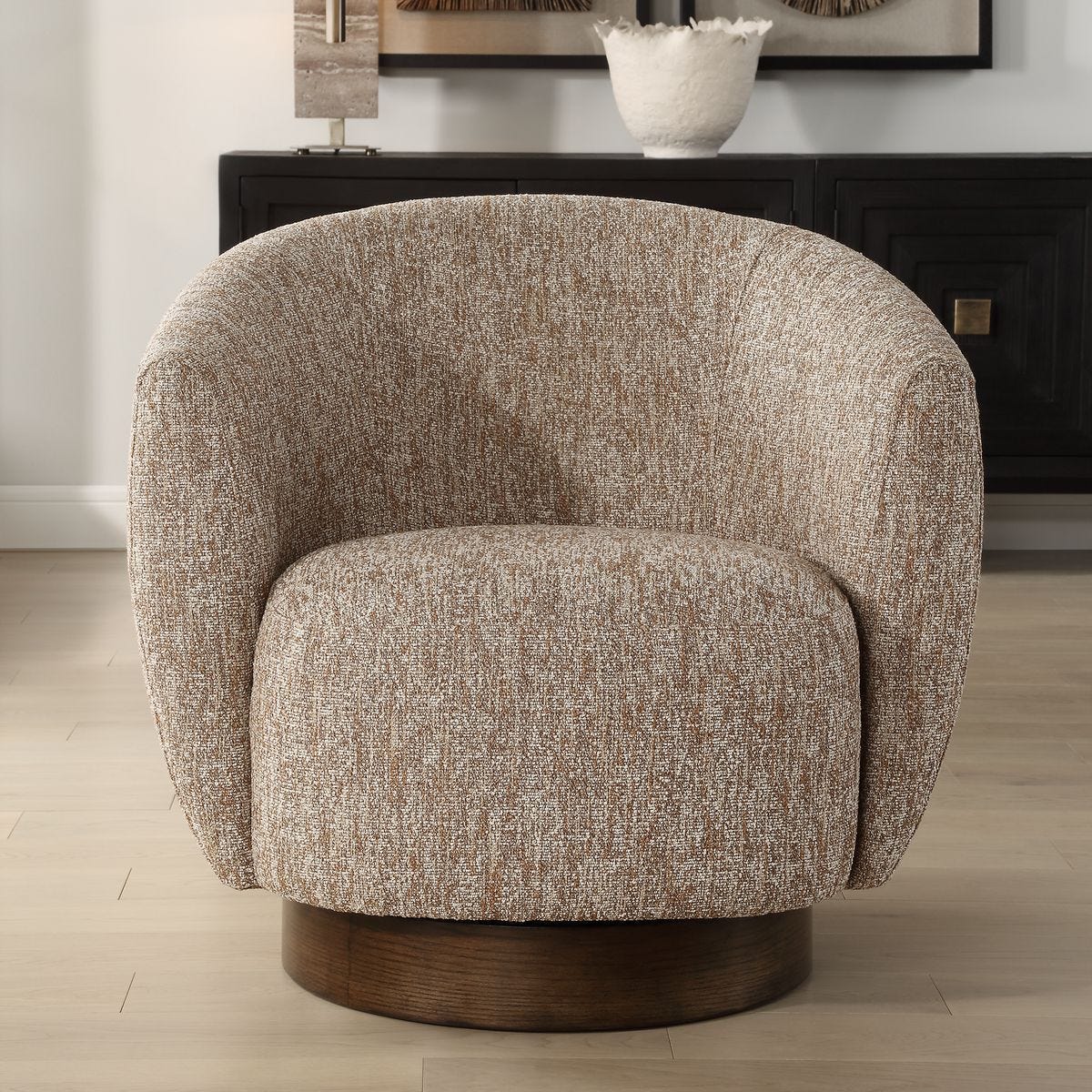 Dunes Swivel Chair - comfortable seating for dining and office spaces | Image 1 | InSTYLE Home & Rugs