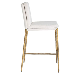 Ascend Counter Stool, White - perfect for modern counters | Image 5 | InSTYLE Home & Rugs