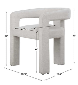 Perspective Dining Chair - elegant seating for dining areas | Image 8 | InSTYLE Home & Rugs