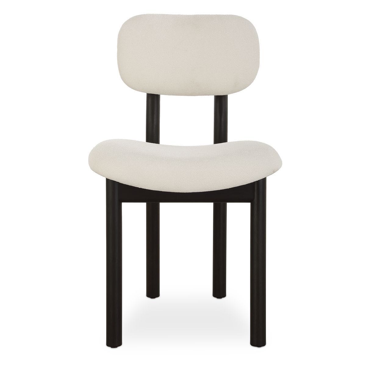 Sculpt Dining Chair, White, 2 Per Box, Priced Each - elegant seating for dining areas | Image 2 | InSTYLE Home & Rugs