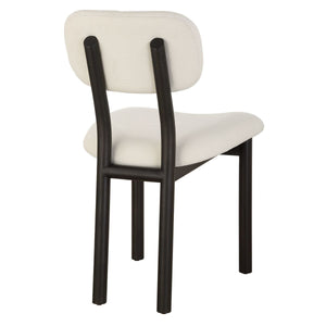 Sculpt Dining Chair, White, 2 Per Box, Priced Each - elegant seating for dining areas | Image 6 | InSTYLE Home & Rugs