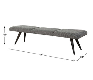 Bowtie Bench - durable bench with modern style | Image 8 | InSTYLE Home & Rugs