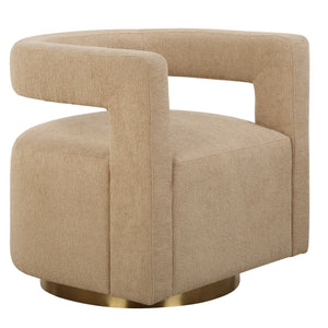 Grounded Swivel Chair - comfortable seating for dining and office spaces | Image 4 | InSTYLE Home & Rugs