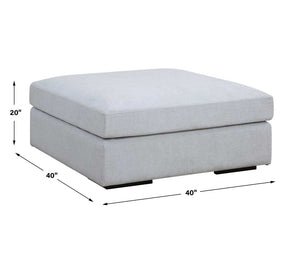 Refuge Sofa, Ottoman, Cloud Blue 23853-O - luxury sofa for any space | Image 4 | InSTYLE Home & Rugs