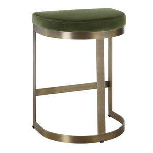 Ivanna Counter Stool, Brass - sleek stools for kitchen bars | Image 4 | InSTYLE Home & Rugs