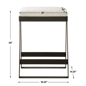 Hover Counter Stool - sleek stools for kitchen bars | Image 6 | InSTYLE Home & Rugs
