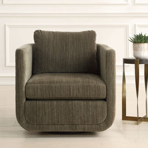 Abound Swivel Chair, Herb - comfortable seating for dining and office spaces | Image 1 | InSTYLE Home & Rugs