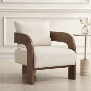 Rowan Accent Chair - modern accent chair with comfortable cushioning and sleek design | Image 3 | InSTYLE Home & Rugs