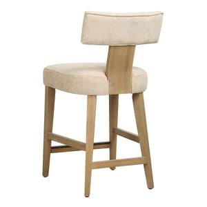 Elysian Counter Stool, Sand - perfect for modern counters | Image 5 | InSTYLE Home & Rugs