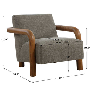 Balance Accent Chair - stylish accent chair to elevate your living room decor | Image 8 | InSTYLE Home & Rugs