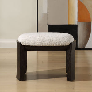 Port Small Bench, Walnut - durable bench with modern style | Image 1 | InSTYLE Home & Rugs