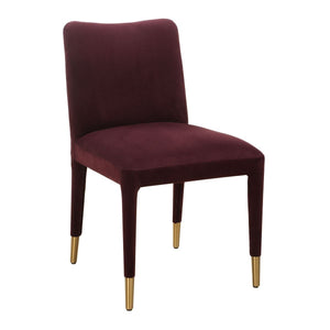 Conifer Dining Chair, Plum, 2 Per Box, Priced Each - comfortable dining experience | Image 4 | InSTYLE Home & Rugs