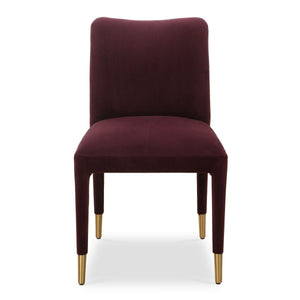 Conifer Dining Chair, Plum, 2 Per Box, Priced Each - comfortable dining experience | Image 2 | InSTYLE Home & Rugs