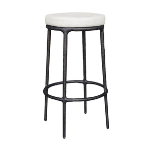 Thayer Outdoor Bar Stool - perfect for small spaces | Image 3 | InSTYLE Home & Rugs