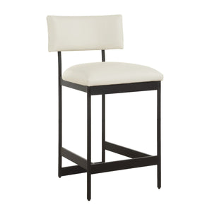Apsley Counter Stool, Black - sleek stools for kitchen bars | Image 4 | InSTYLE Home & Rugs