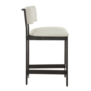 Apsley Counter Stool, Black - sleek stools for kitchen bars | Image 5 | InSTYLE Home & Rugs