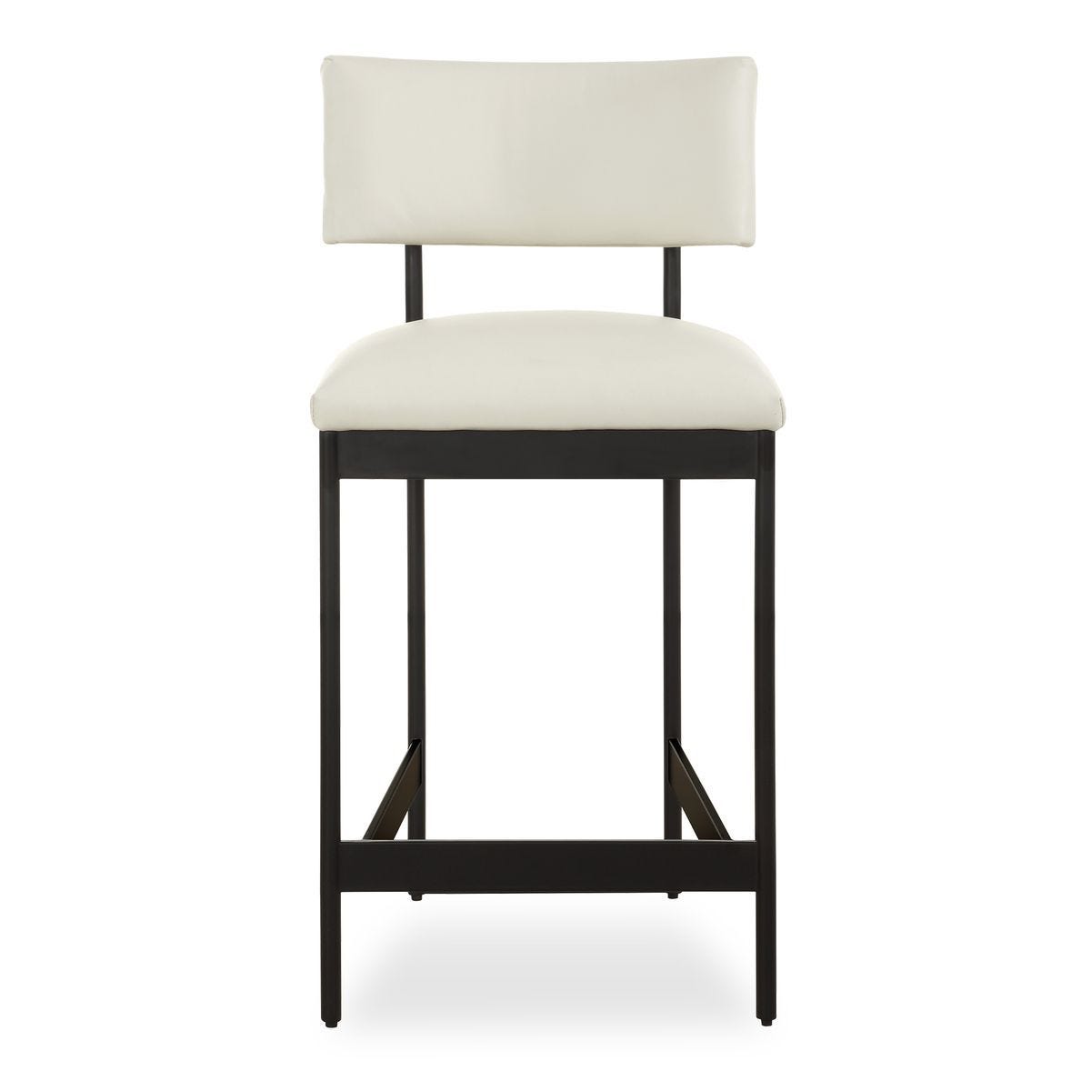 Apsley Counter Stool, Black - sleek stools for kitchen bars | Image 2 | InSTYLE Home & Rugs