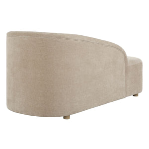 Fae Arm Chaise Lounge - upholstered chaise with padded comfort | Image 6 | InSTYLE Home & Rugs