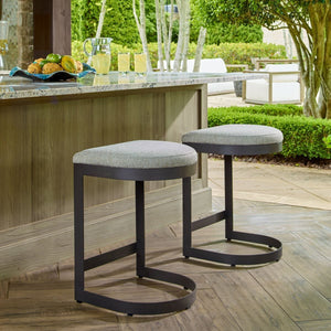Maude Outdoor Counter Stool - ergonomic design for comfort | Image 1 | InSTYLE Home & Rugs