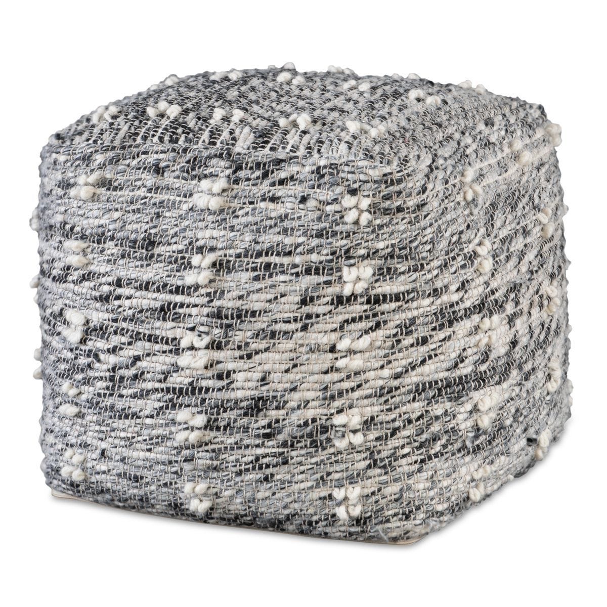 Narol Pouf - versatile pouf for extra seating or as a footrest | Image 2 | InSTYLE Home & Rugs